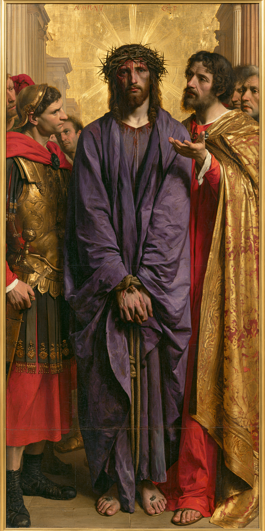 Ecce Homo — Sacré doré · Portrait n° 1