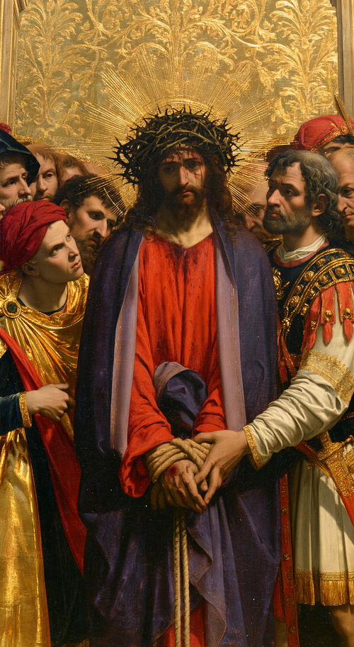 Ecce Homo - Sacred Gold · Portrait n° 4 - Christian art
