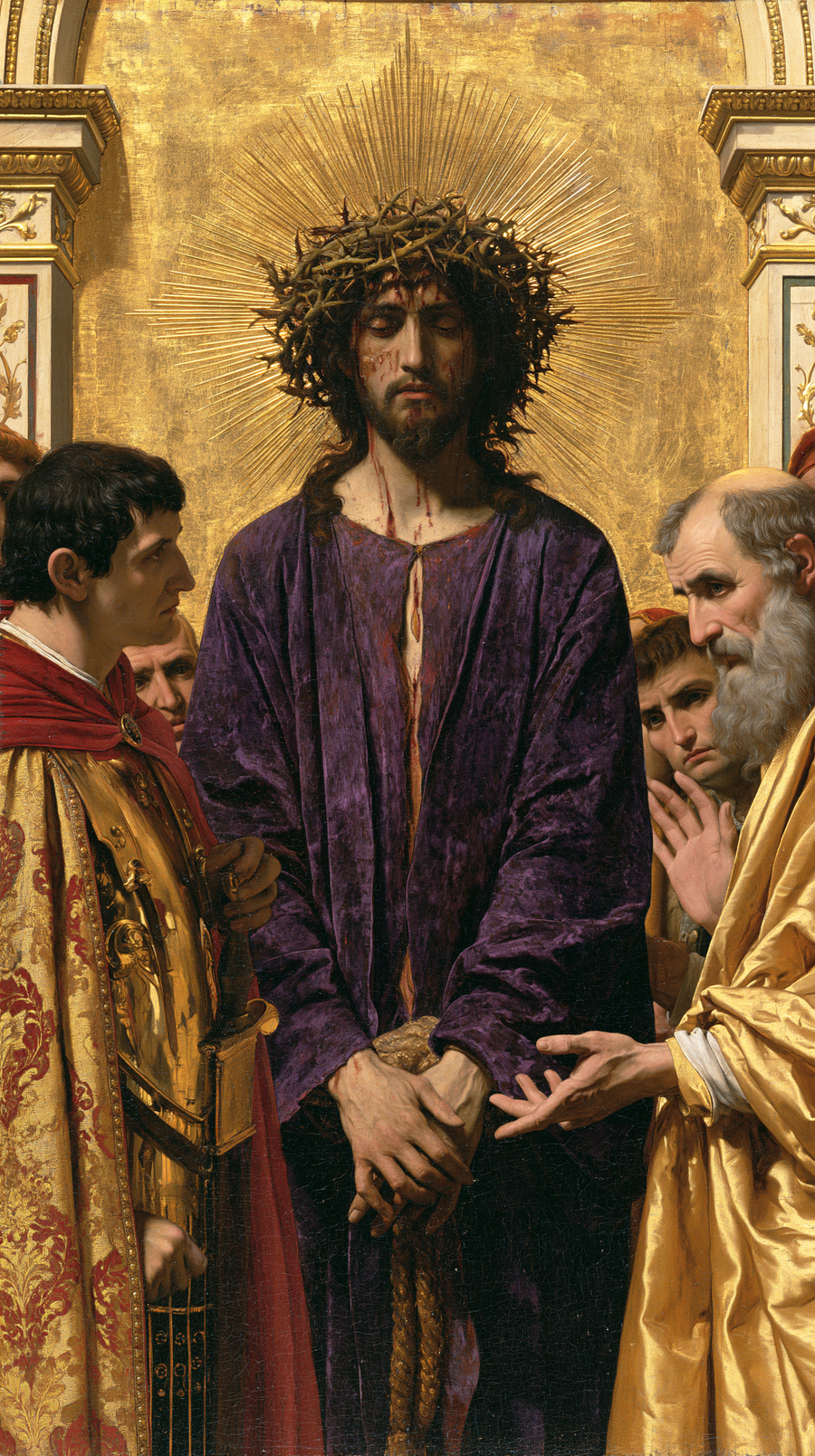 Ecce Homo — Sacré doré · Portrait n° 9