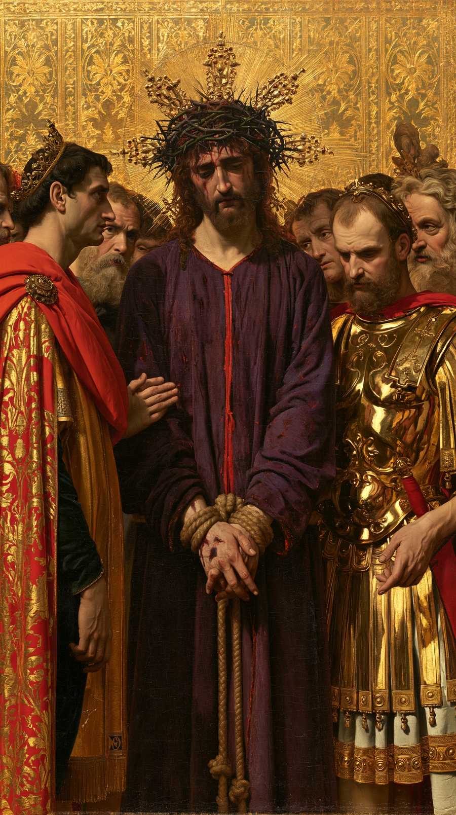 Ecce Homo — Sacré doré · Portrait n° 11