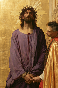 Ecce Homo — The Face Turned Toward Open Gold
