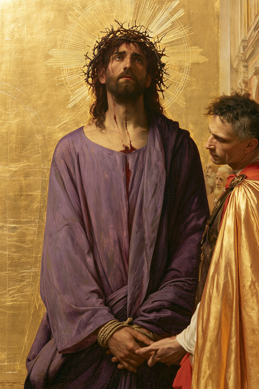 Ecce Homo — Sacré doré · Portrait n° 14