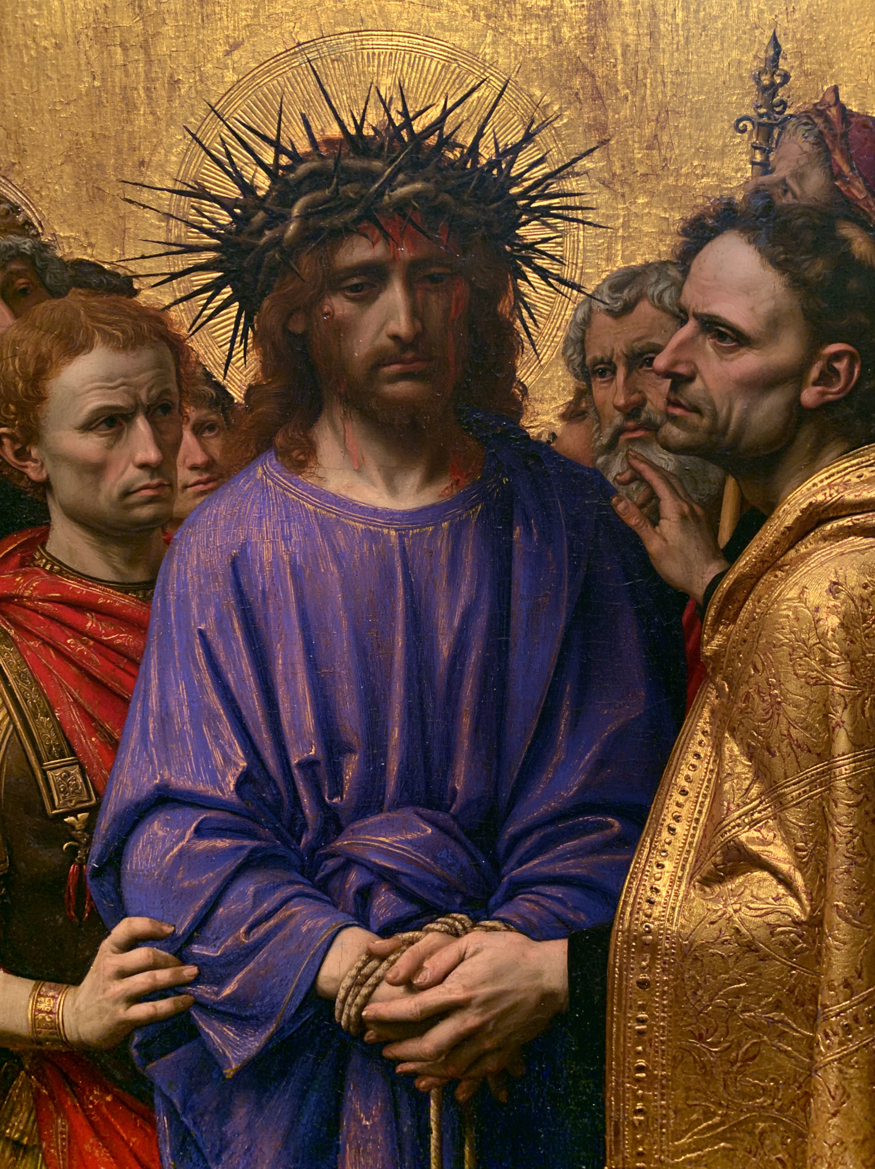 Ecce Homo — Sacré doré · Portrait n° 16 — aperçu de la finition sélectionnée