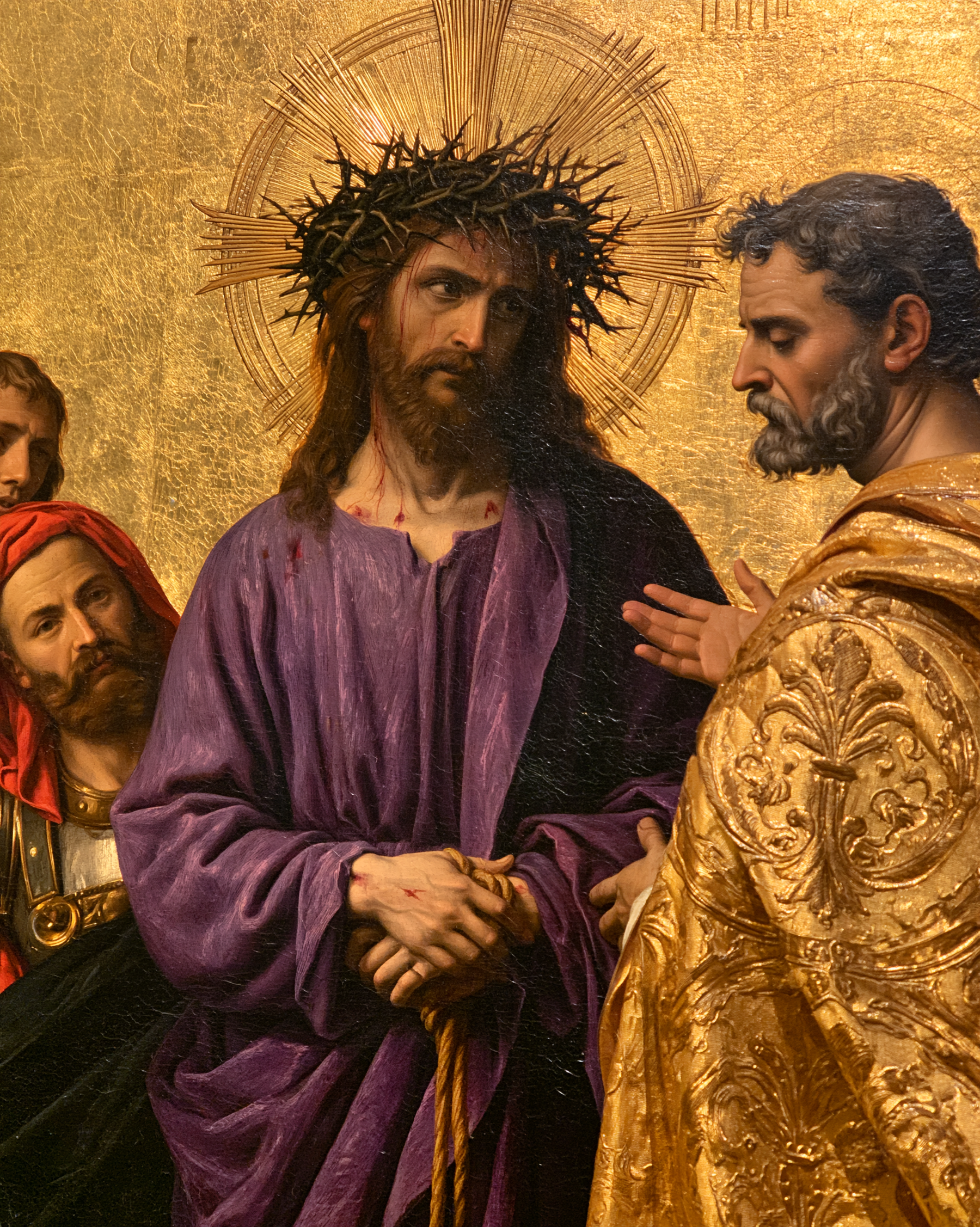 Ecce Homo — Sacré doré · Portrait n° 22 — aperçu de la finition sélectionnée