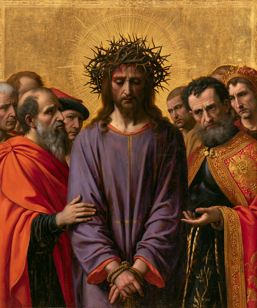 Ecce Homo — Sacré doré · Portrait n° 23