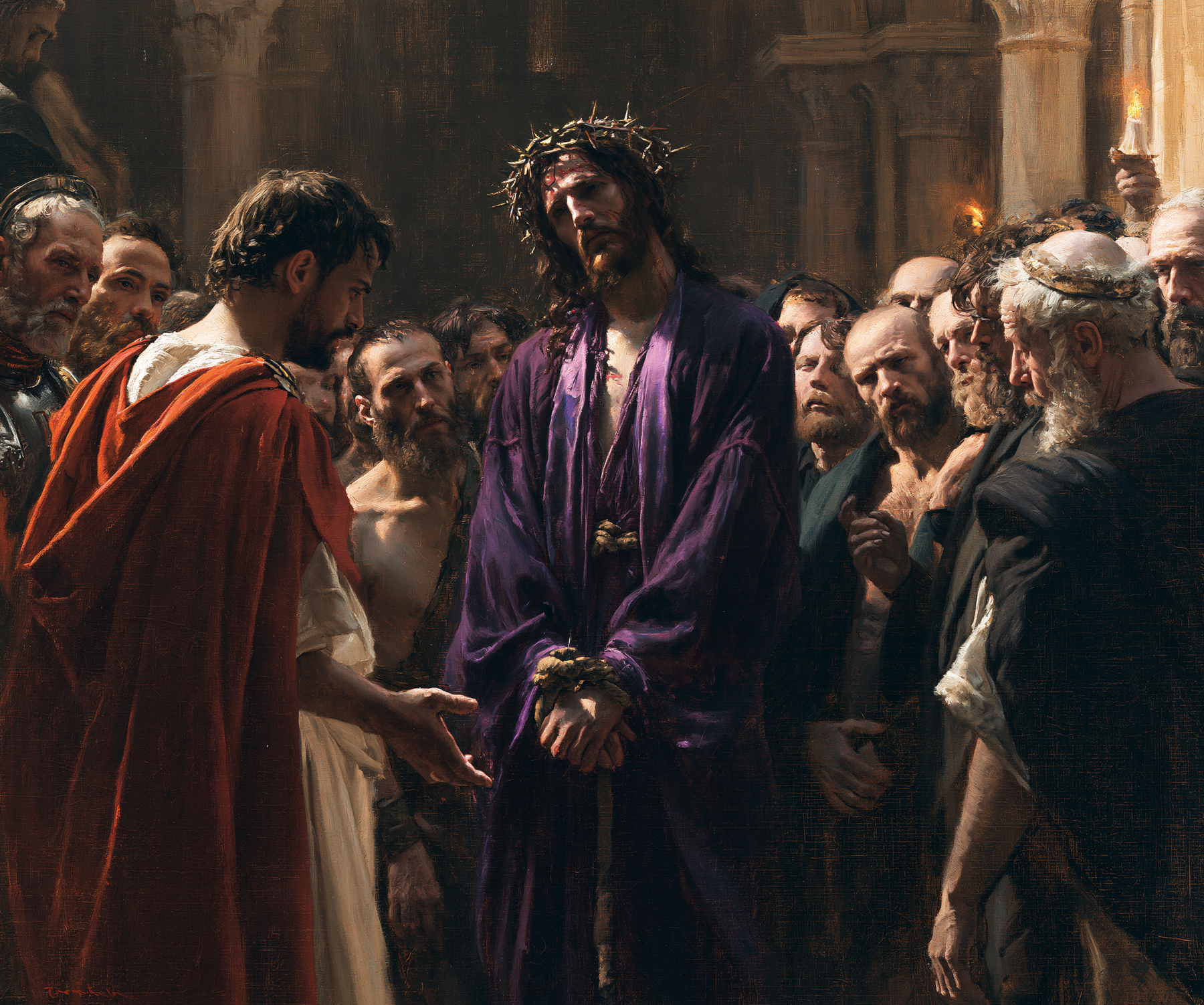 Ecce Homo — Silence sacré · Paysage n° 1 — aperçu de la finition sélectionnée