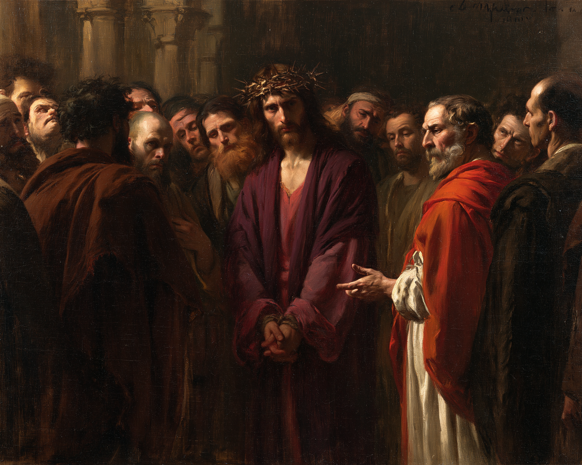 Ecce Homo - Sacred silence · Landscape n° 6 - Christian art