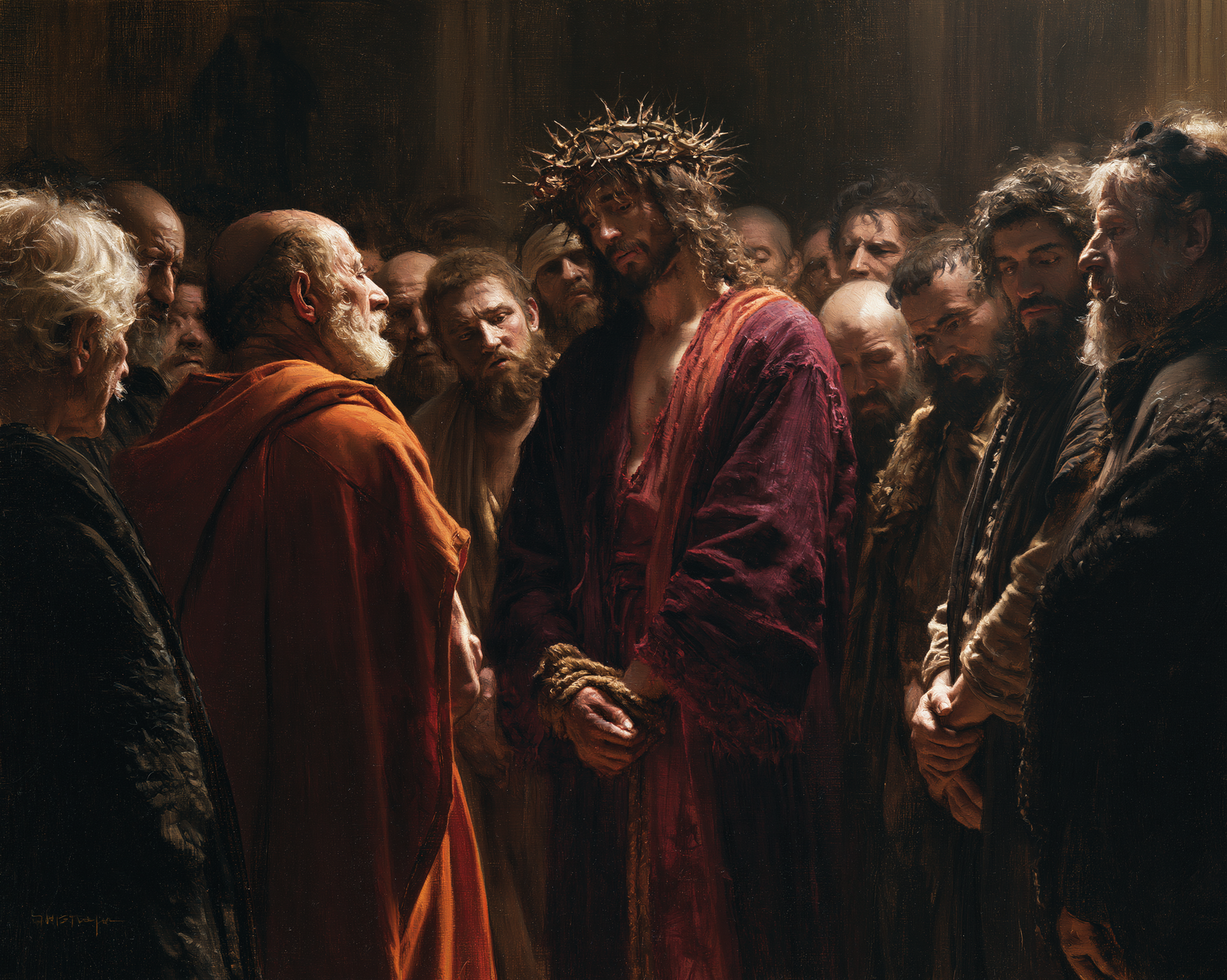 Ecce Homo — Silence sacré · Paysage n° 7 — aperçu de la finition sélectionnée