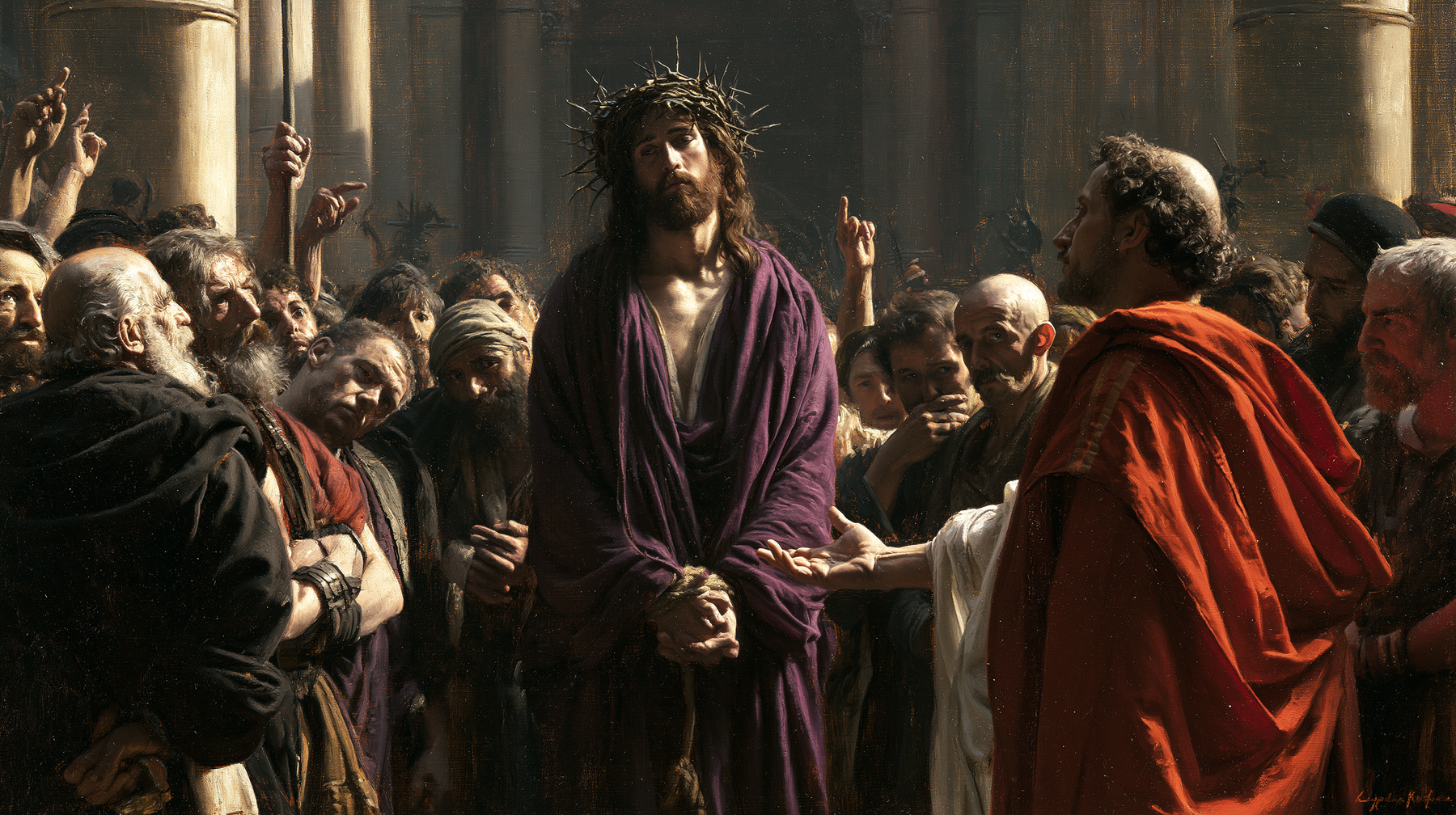 Ecce Homo — Silence sacré · Paysage n° 17 — aperçu de la finition sélectionnée