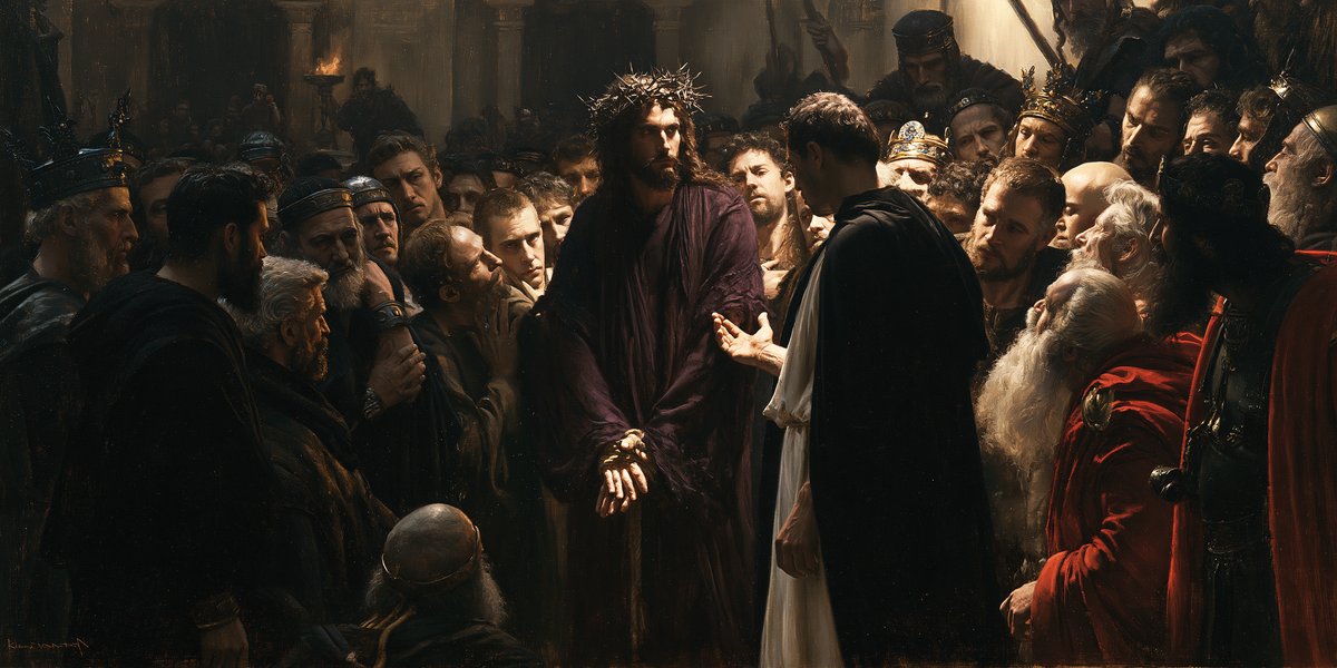 Ecce Homo - Sacred silence · Landscape n° 18 - Christian art
