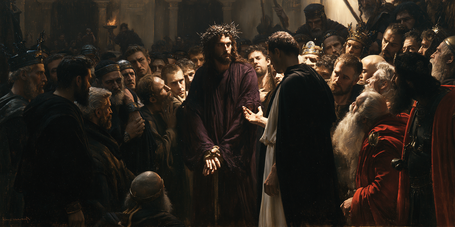 Ecce Homo — Silence sacré · Paysage n° 18 — aperçu de la finition sélectionnée