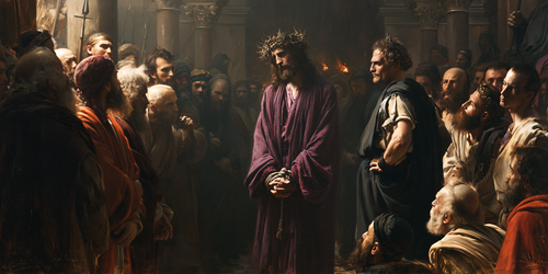 Ecce Homo - Sacred silence · Landscape n° 19 - Christian art