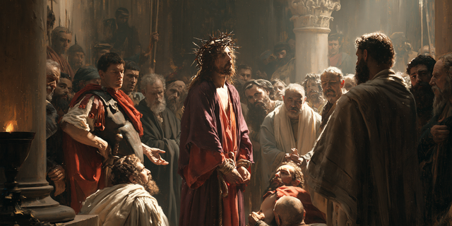Ecce Homo — The Low Flame and the Lit Face