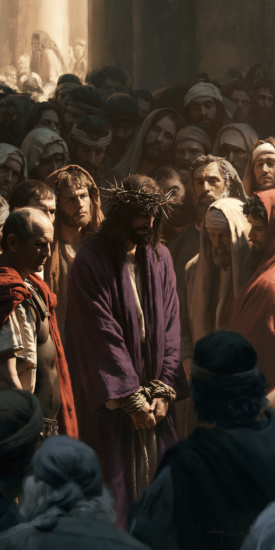 Ecce Homo — Silence sacré · Portrait n° 2