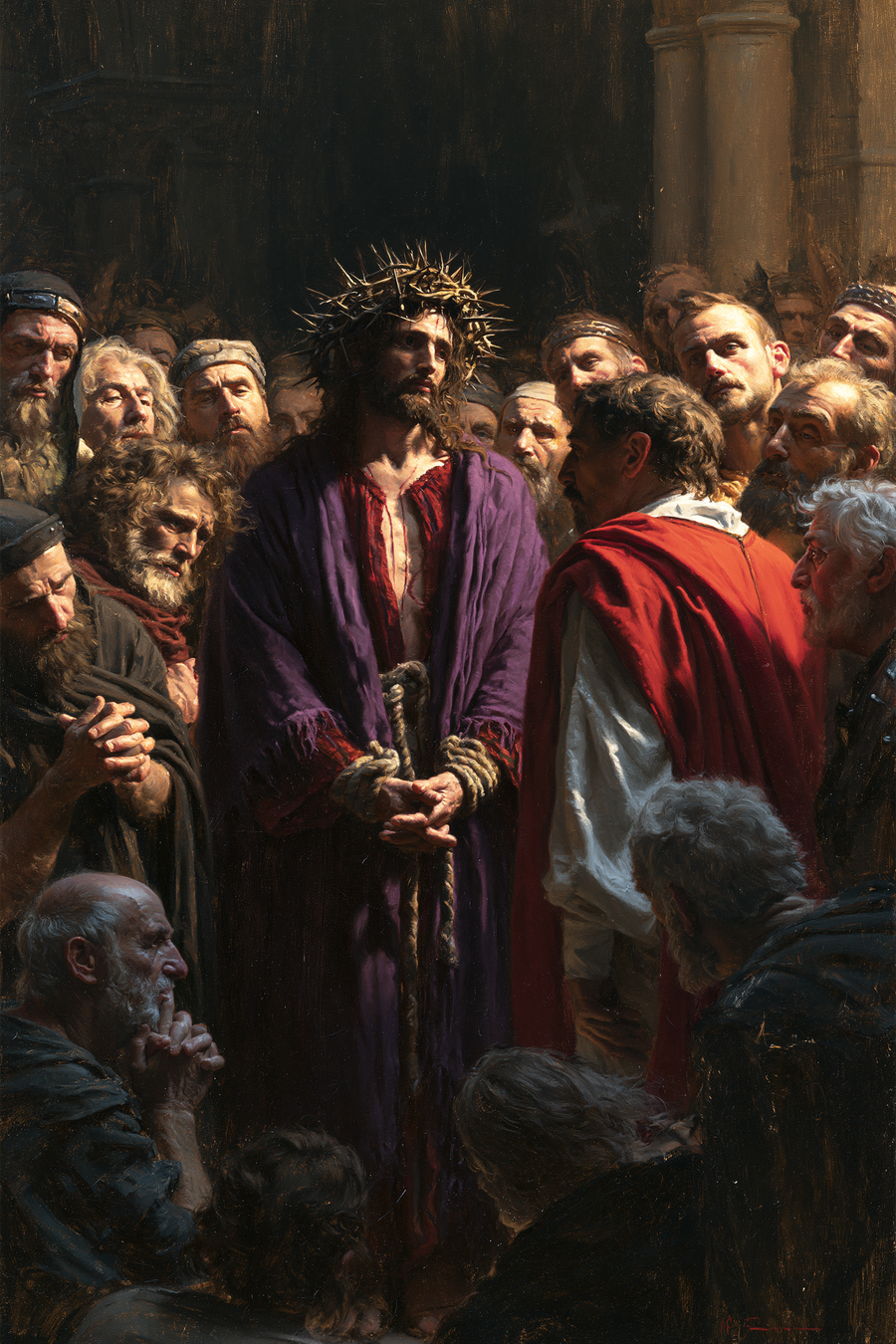 Ecce Homo — Silence sacré · Portrait n° 15