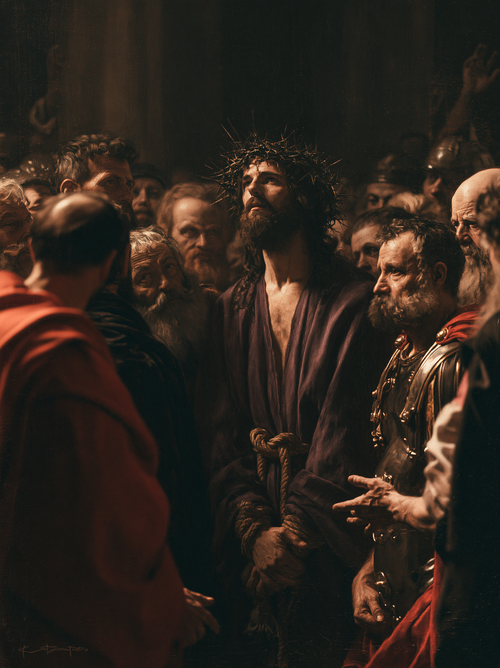 Ecce Homo - Sacred silence · Portrait n° 18 - Christian art