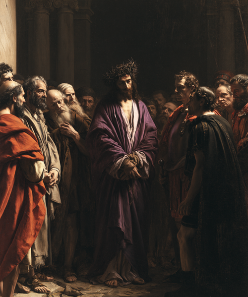 Ecce Homo - Sacred silence · Portrait n° 26 - Christian art