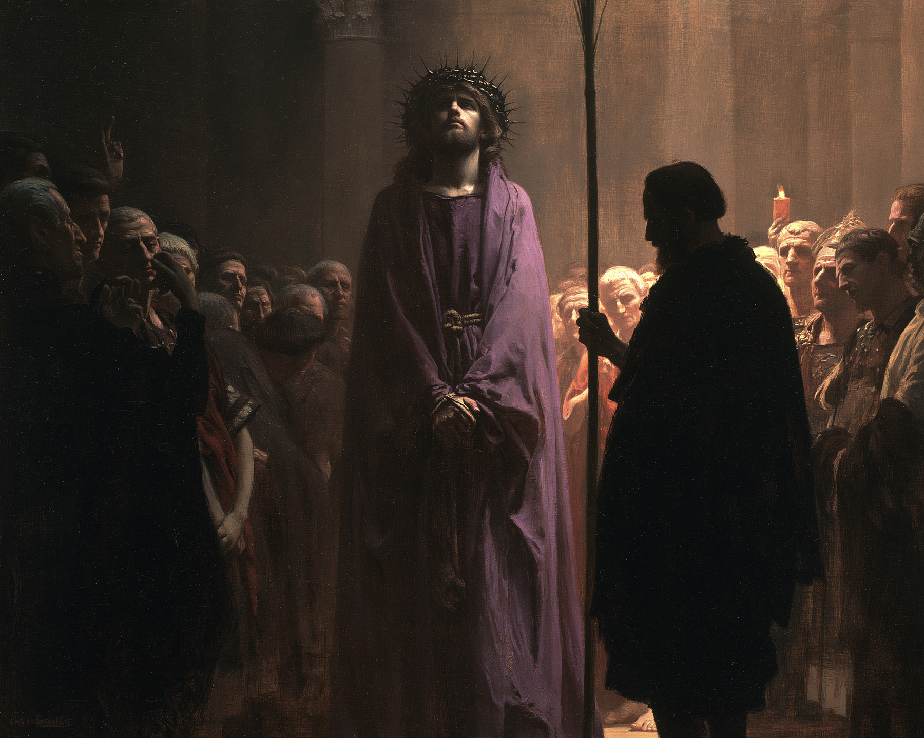 Ecce Homo — Symboliste · Paysage n° 5 — aperçu de la finition sélectionnée