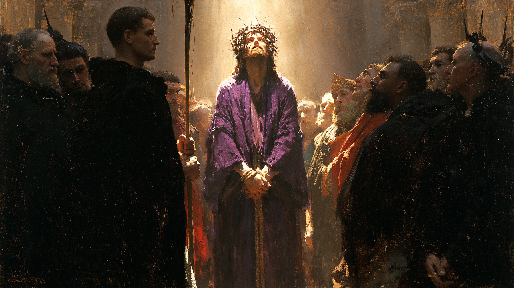 Ecce Homo — Symboliste · Paysage n° 13 — aperçu de la finition sélectionnée
