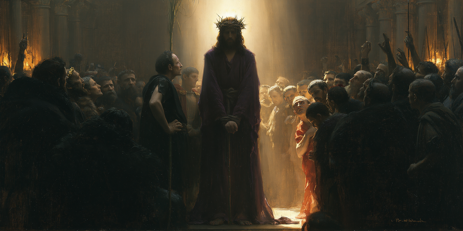 Ecce Homo — Symboliste · Paysage n° 17 — aperçu de la finition sélectionnée