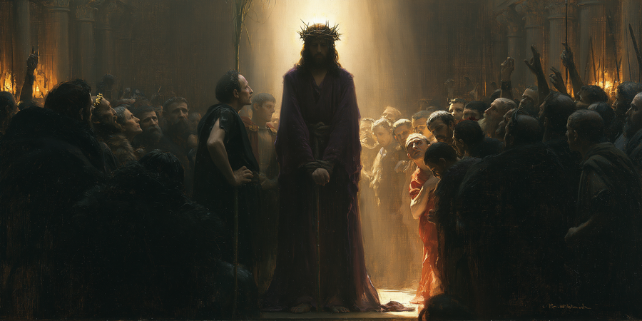 Ecce Homo — Symboliste · Paysage n° 17