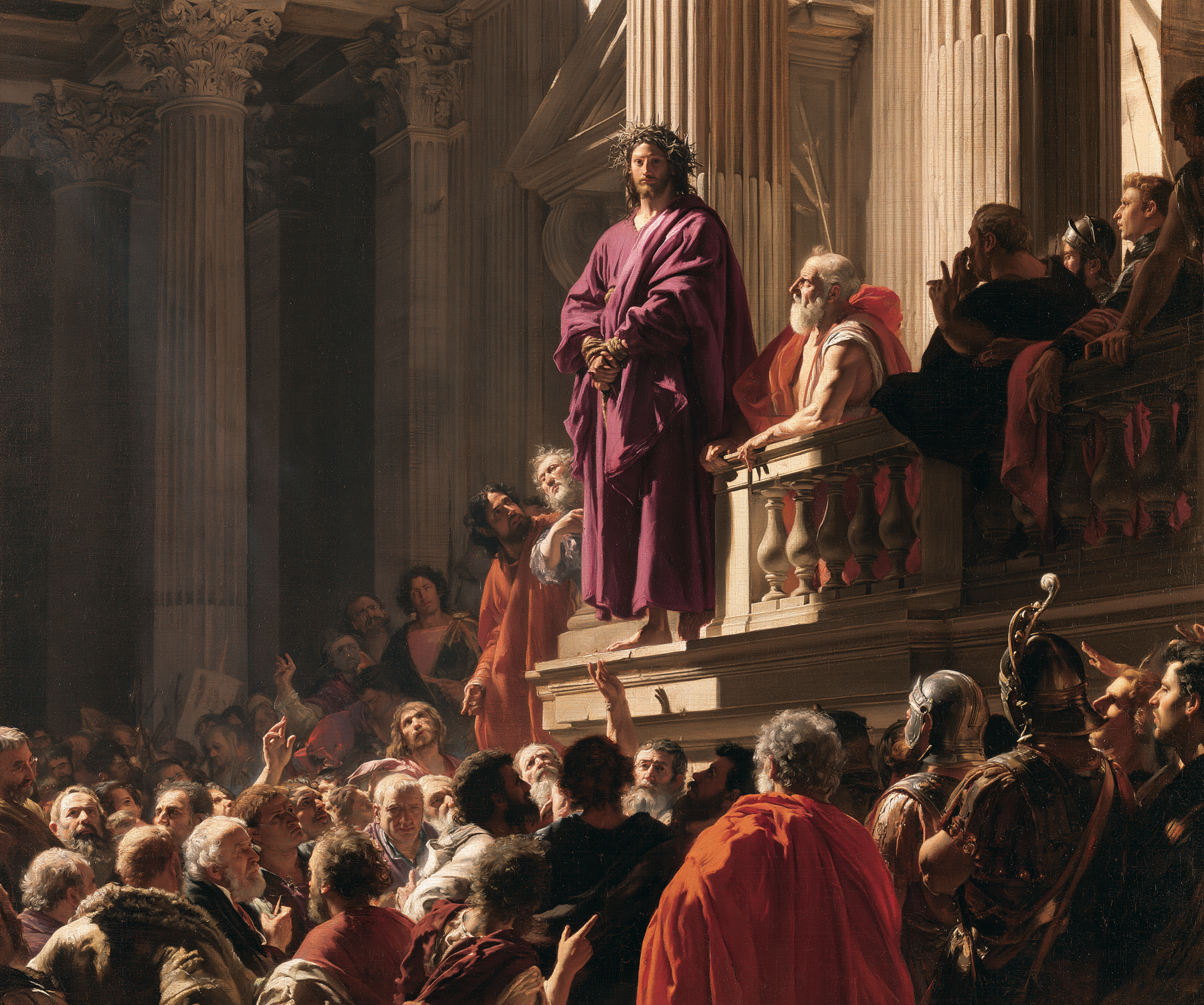 Ecce Homo — Vue monumentale sacrée · Paysage n° 4 — aperçu de la finition sélectionnée