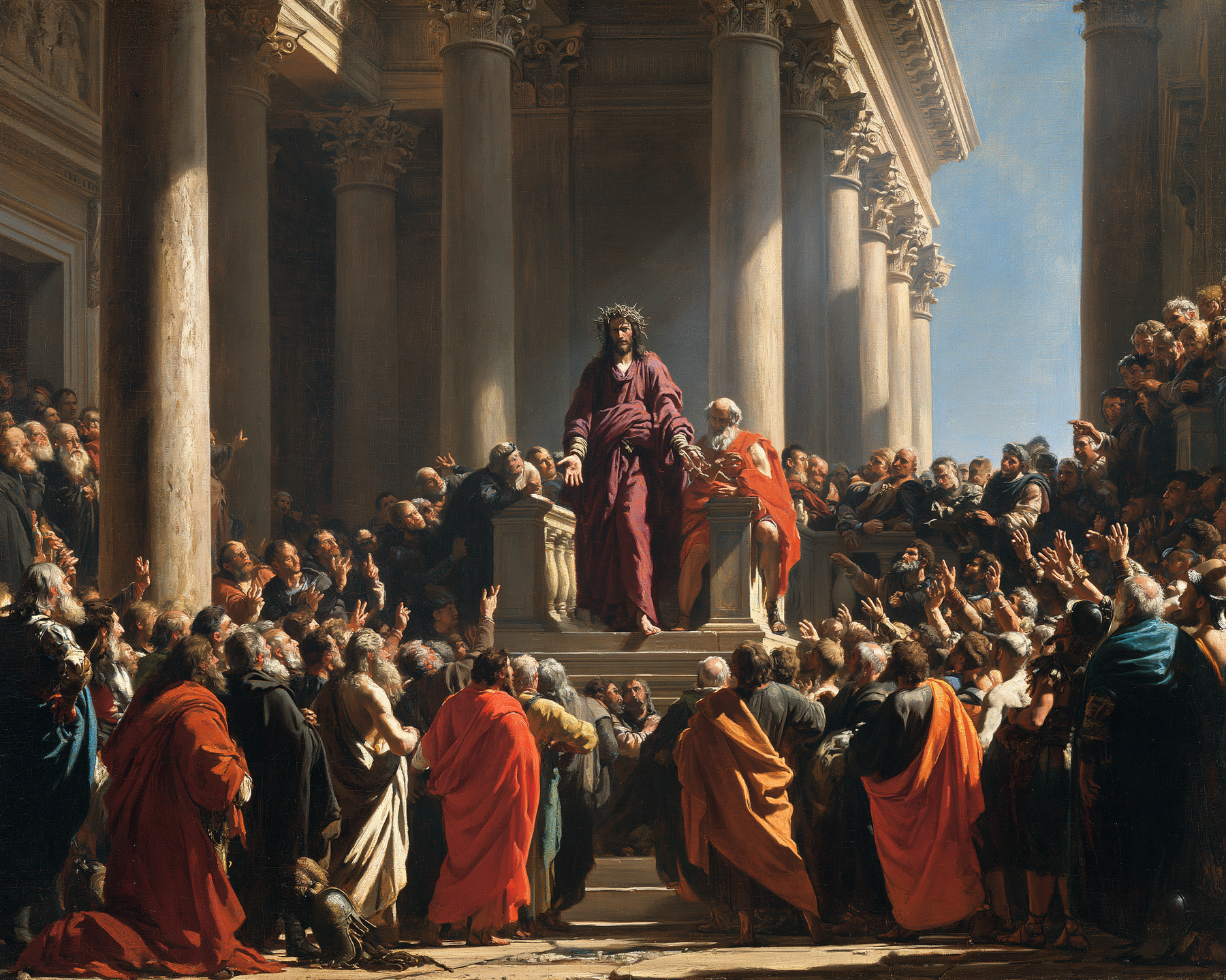 Ecce Homo — Vue monumentale sacrée · Paysage n° 5 — aperçu de la finition sélectionnée