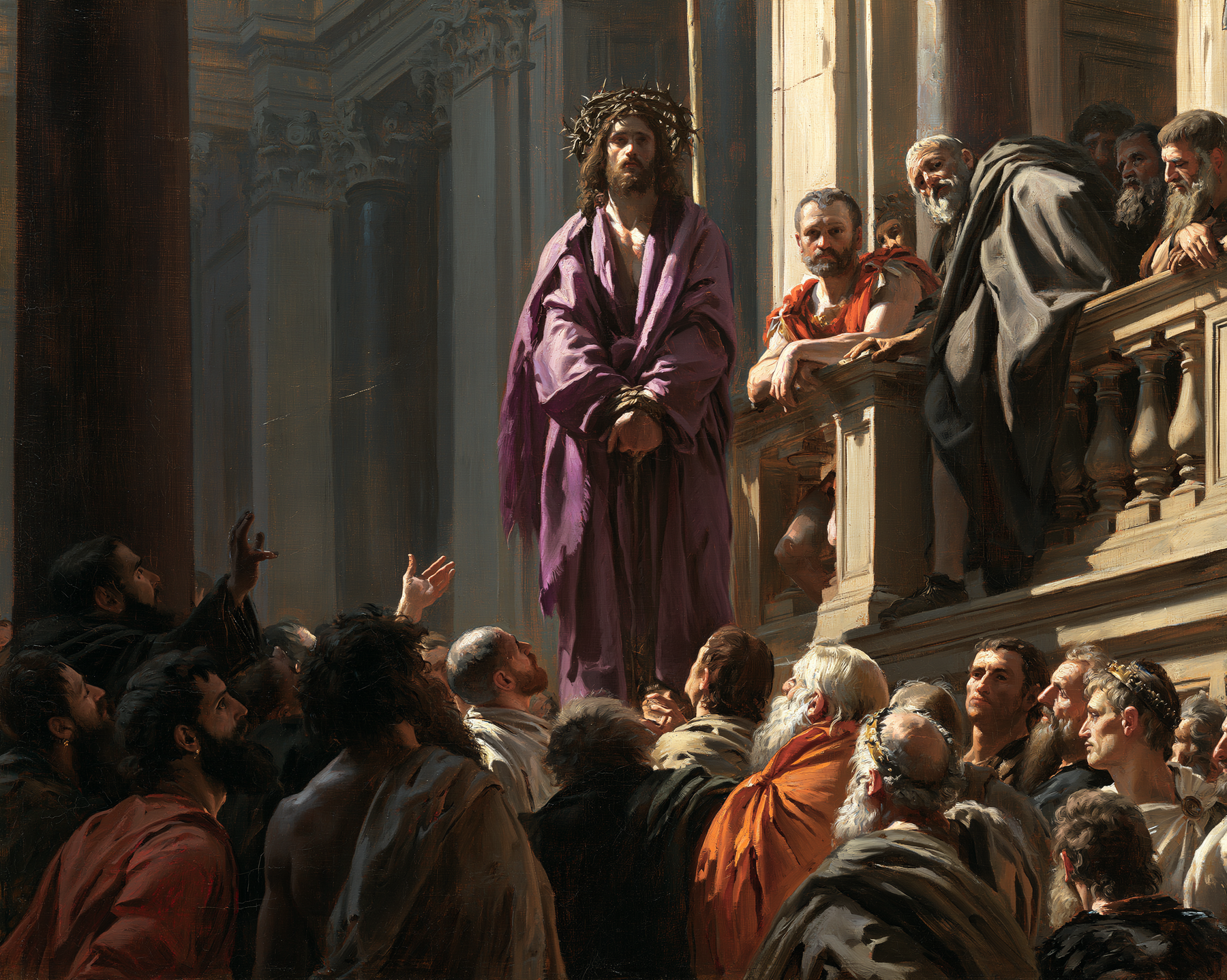 Ecce Homo — Vue monumentale sacrée · Paysage n° 6 — aperçu de la finition sélectionnée