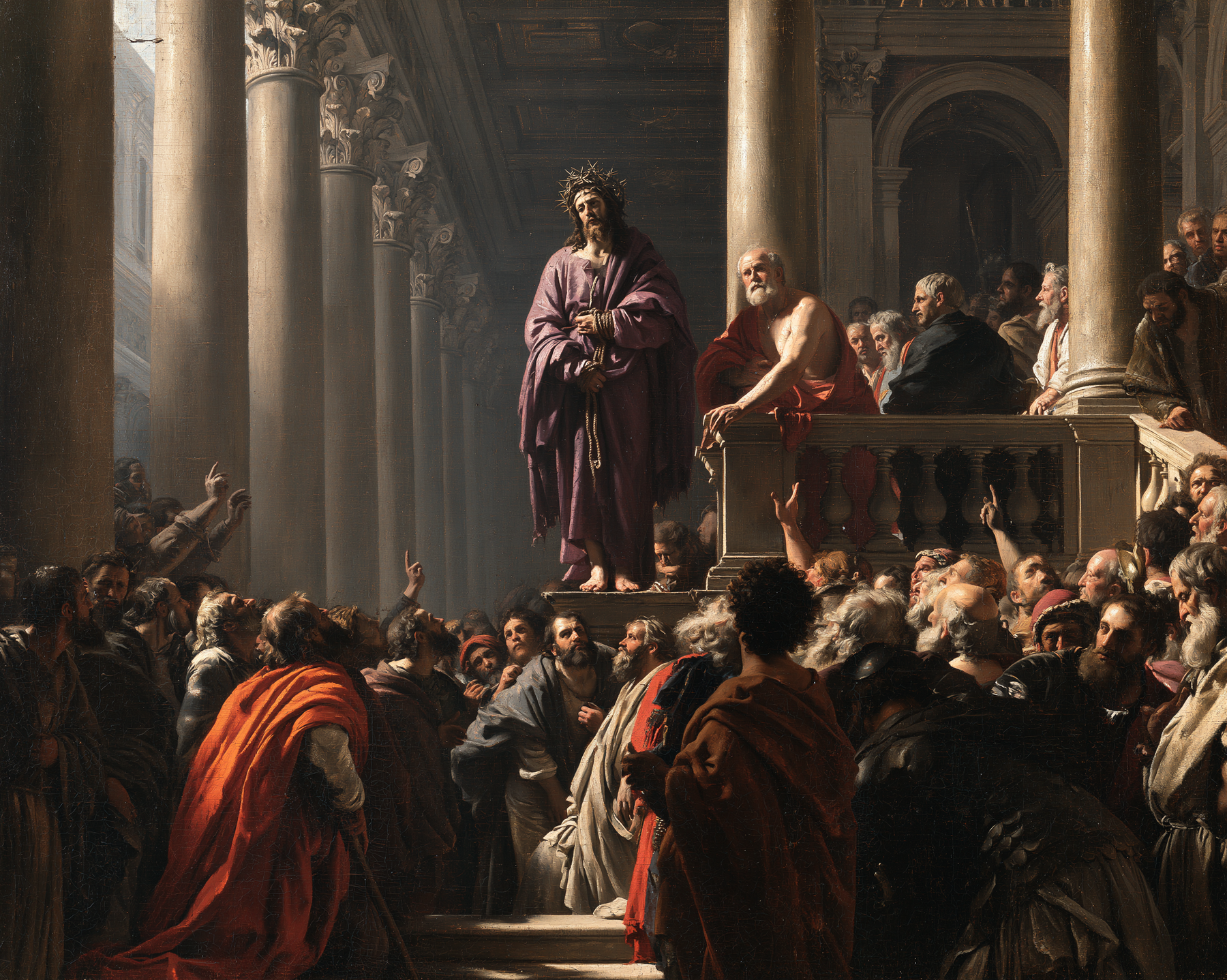 Ecce Homo — Vue monumentale sacrée · Paysage n° 7 — aperçu de la finition sélectionnée