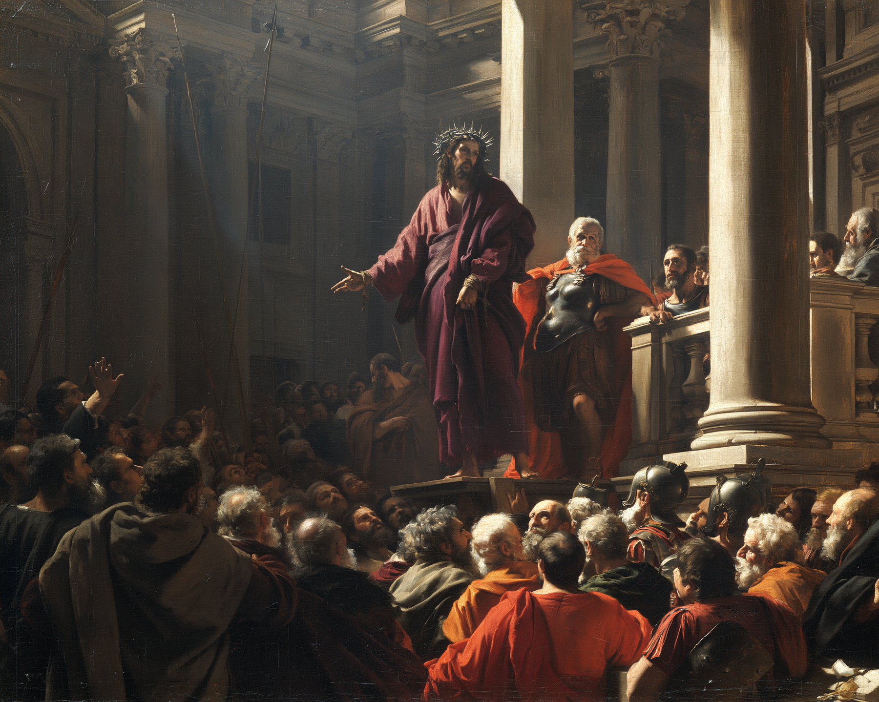 Ecce Homo — Vue monumentale sacrée · Paysage n° 8 — aperçu de la finition sélectionnée