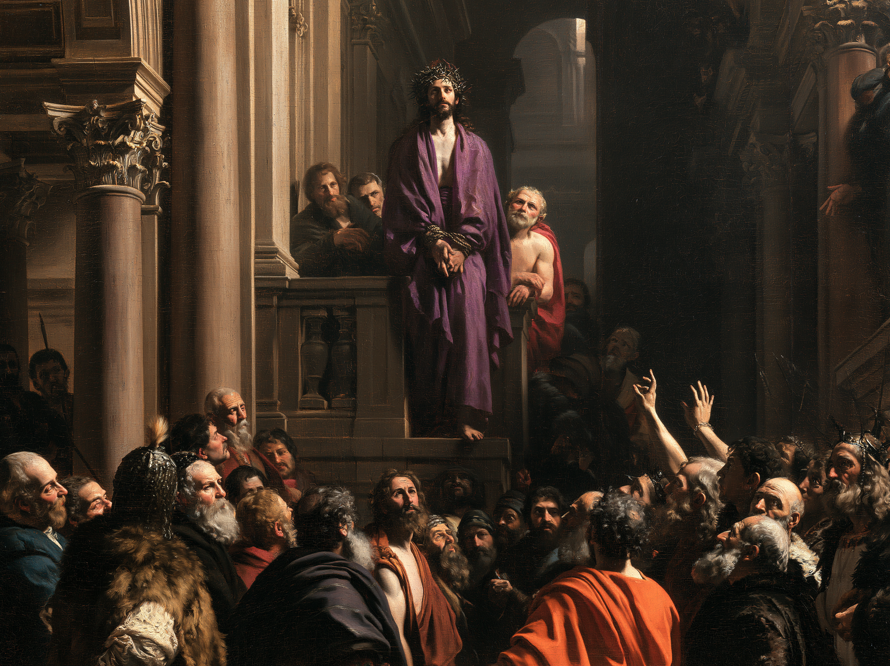 Ecce Homo — Vue monumentale sacrée · Paysage n° 10 — aperçu de la finition sélectionnée
