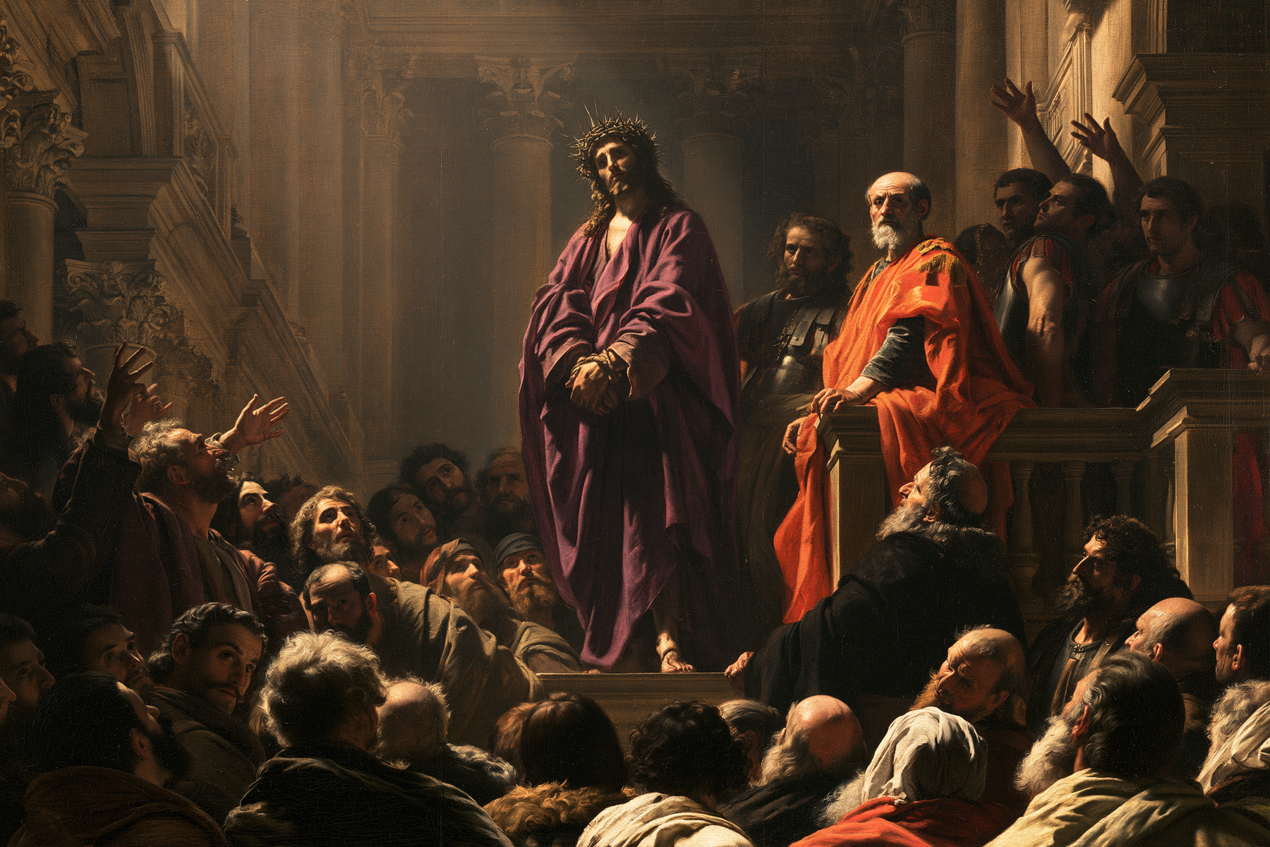 Ecce Homo — Vue monumentale sacrée · Paysage n° 15 — aperçu de la finition sélectionnée