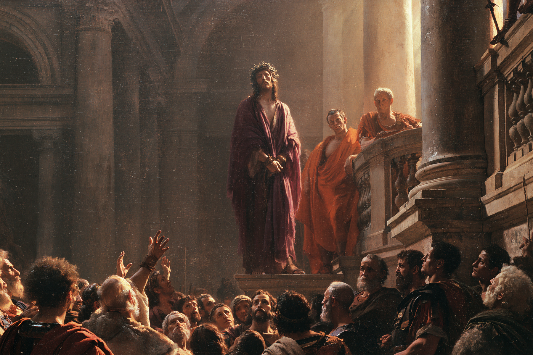 Ecce Homo — Vue monumentale sacrée · Paysage n° 16 — aperçu de la finition sélectionnée
