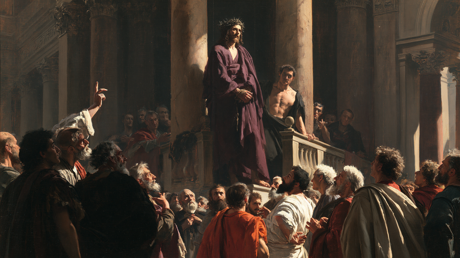 Ecce Homo — Vue monumentale sacrée · Paysage n° 18