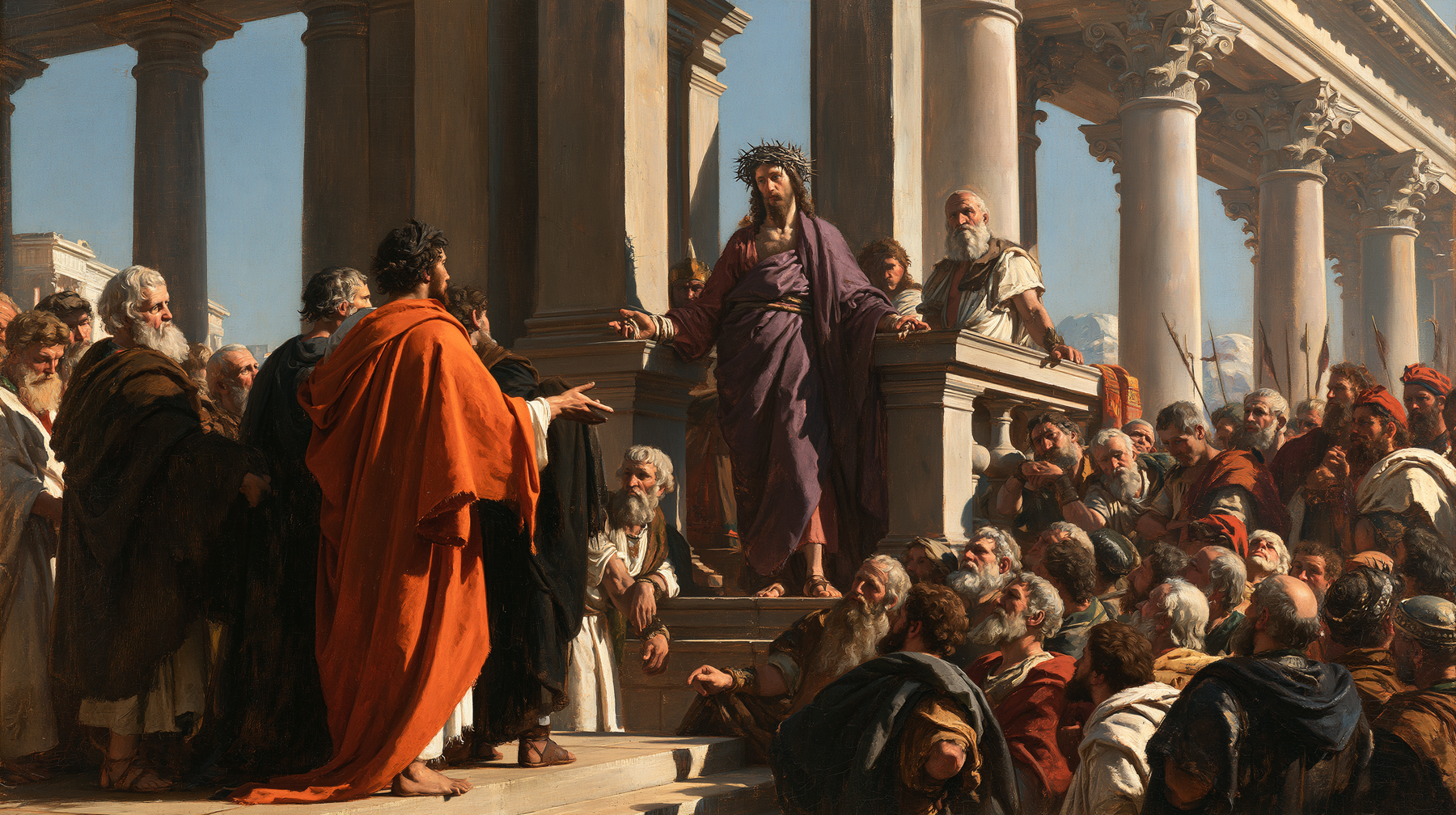 Ecce Homo — Vue monumentale sacrée · Paysage n° 19 — aperçu de la finition sélectionnée