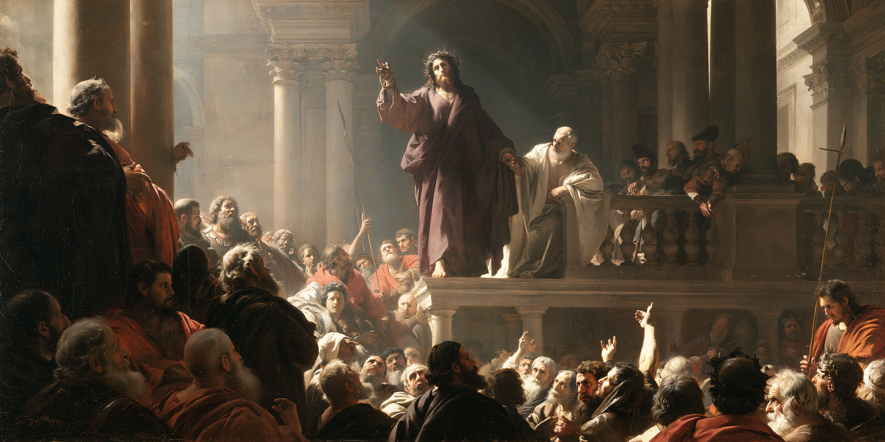 Ecce Homo — Vue monumentale sacrée · Paysage n° 20 — aperçu de la finition sélectionnée