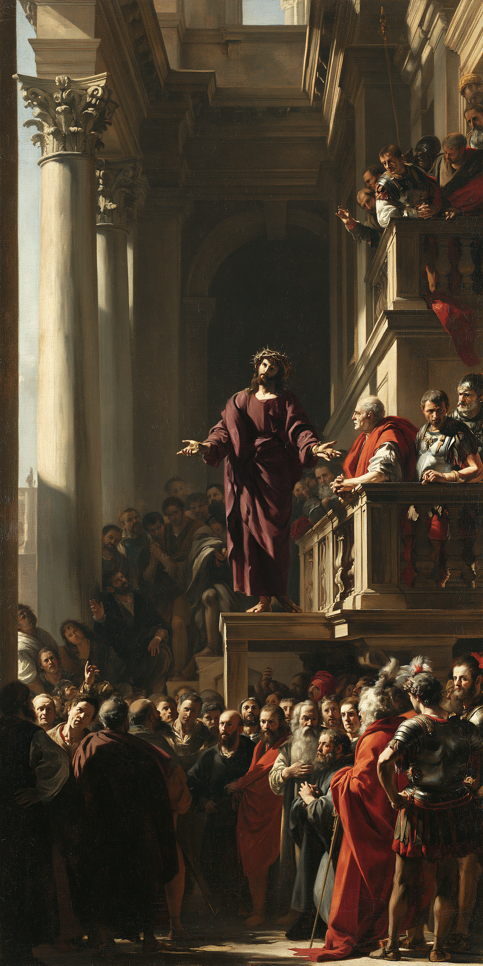 Ecce Homo — Vue monumentale sacrée · Portrait n° 3 — aperçu de la finition sélectionnée