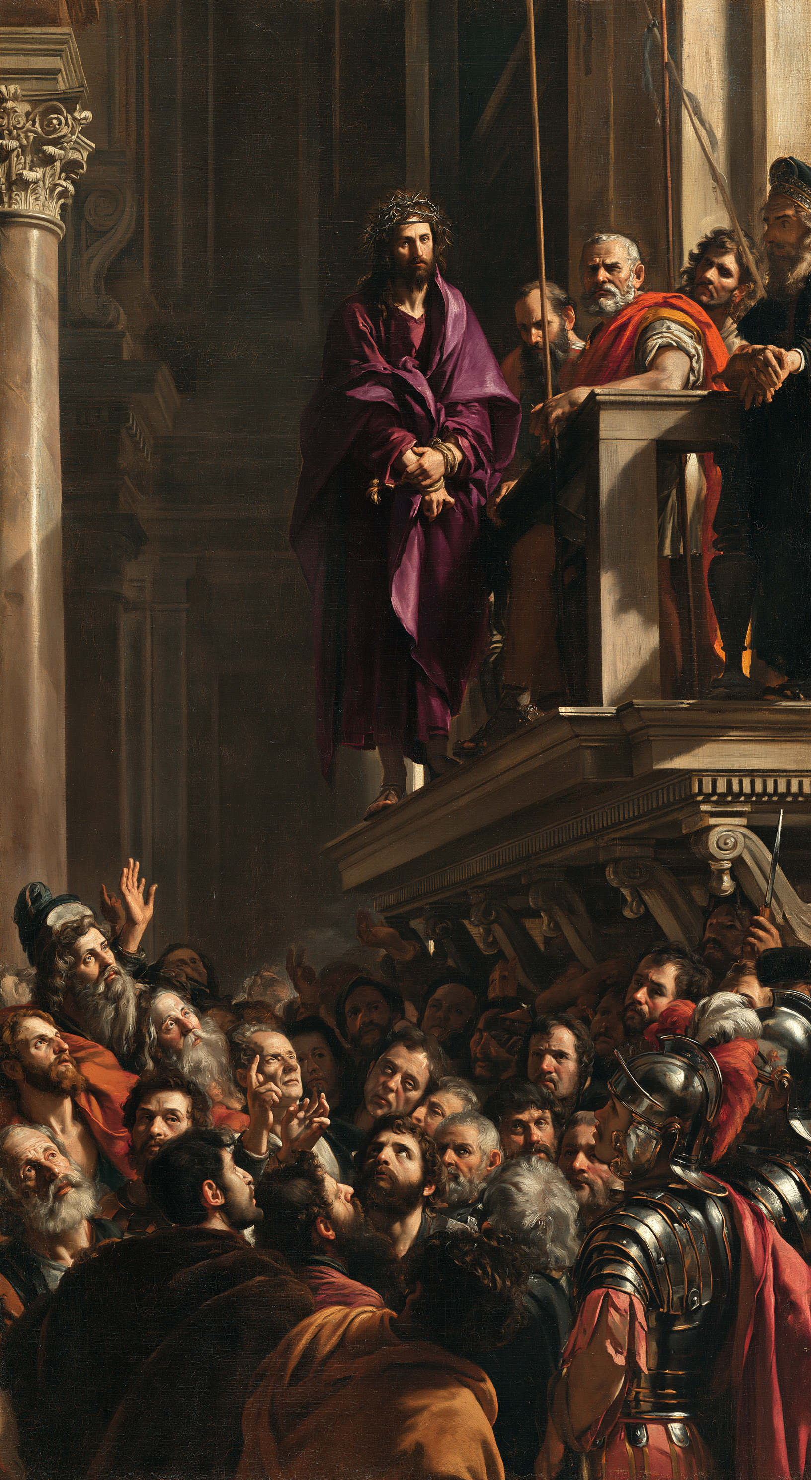 Ecce Homo — Vue monumentale sacrée · Portrait n° 6 — aperçu de la finition sélectionnée