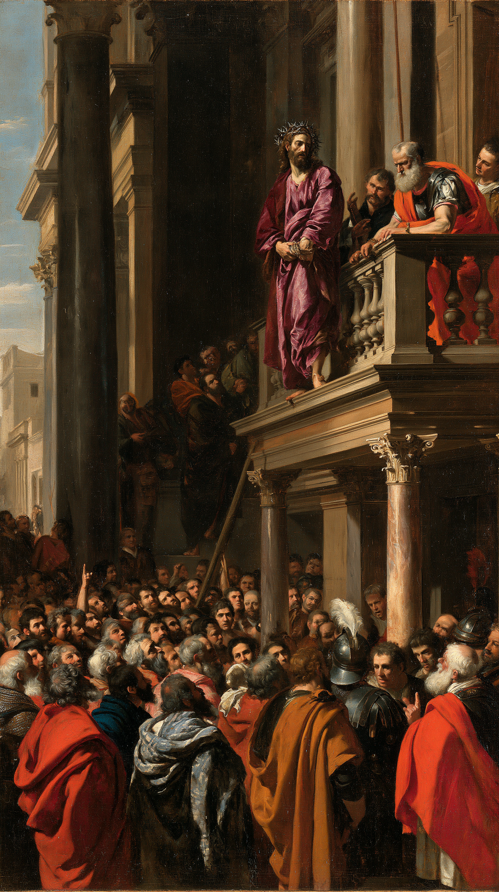 Ecce Homo — Vue monumentale sacrée · Portrait n° 8 — aperçu de la finition sélectionnée