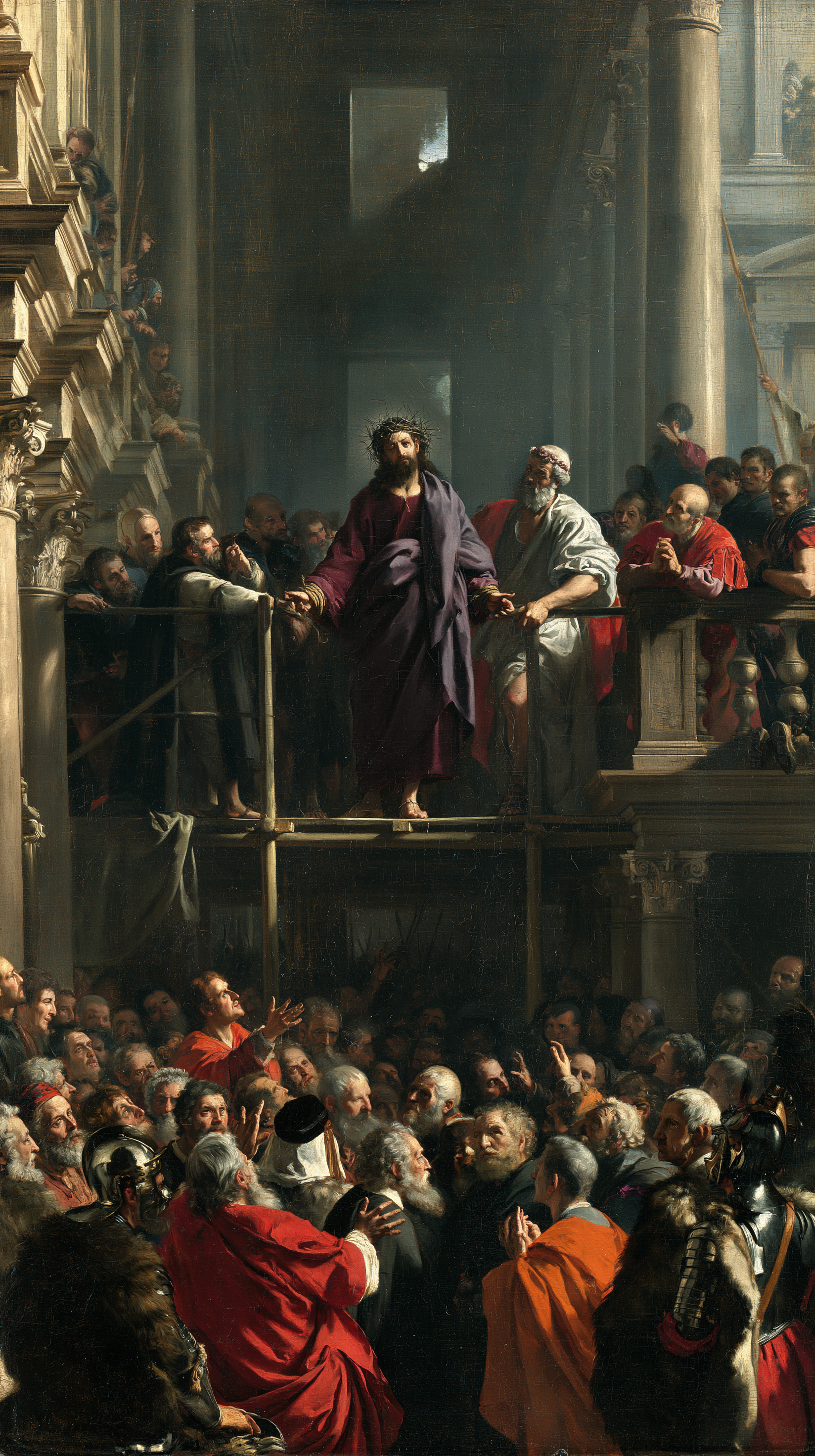 Ecce Homo — Vue monumentale sacrée · Portrait n° 10 — aperçu de la finition sélectionnée