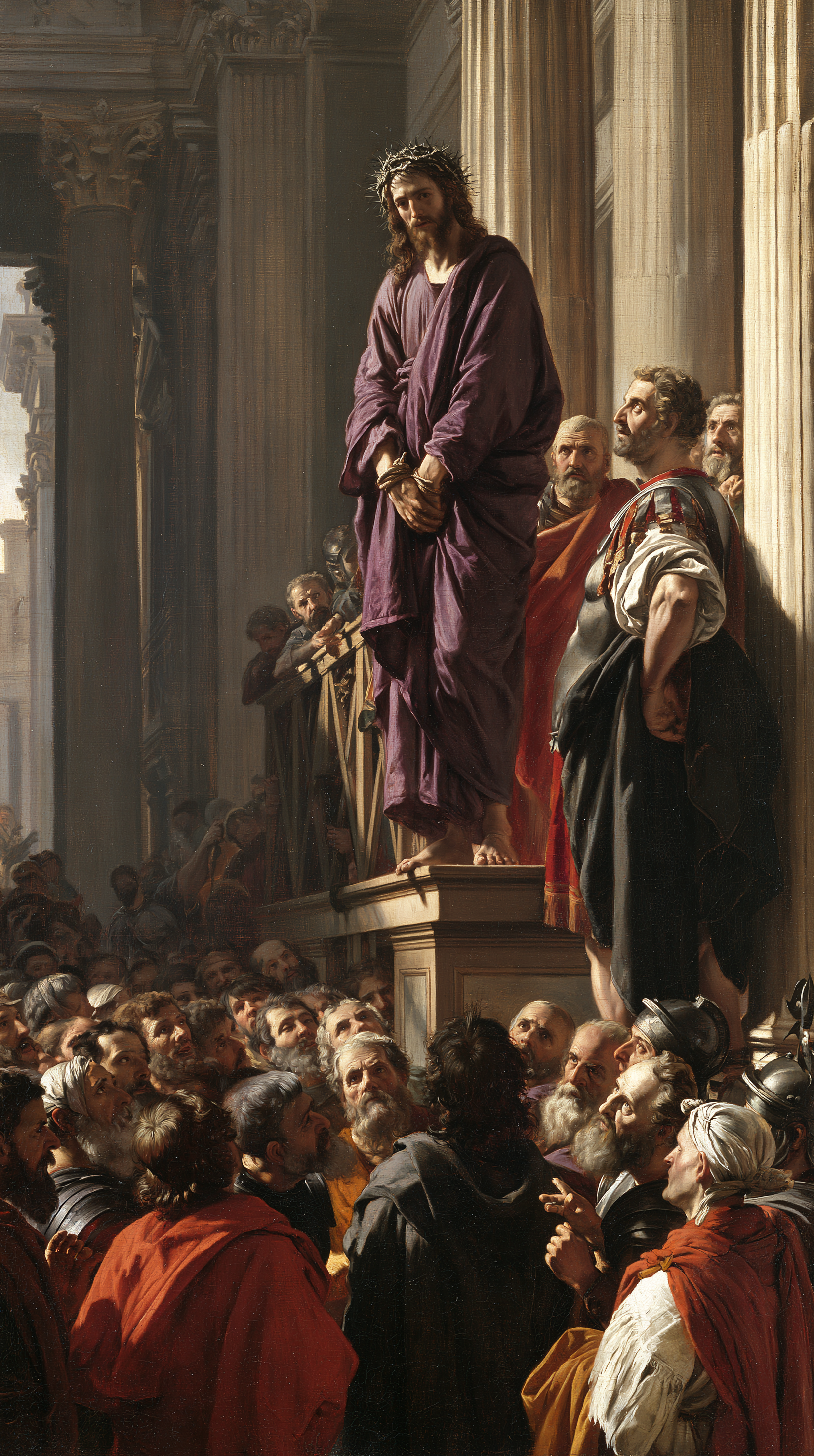 Ecce Homo — Vue monumentale sacrée · Portrait n° 11 — aperçu de la finition sélectionnée