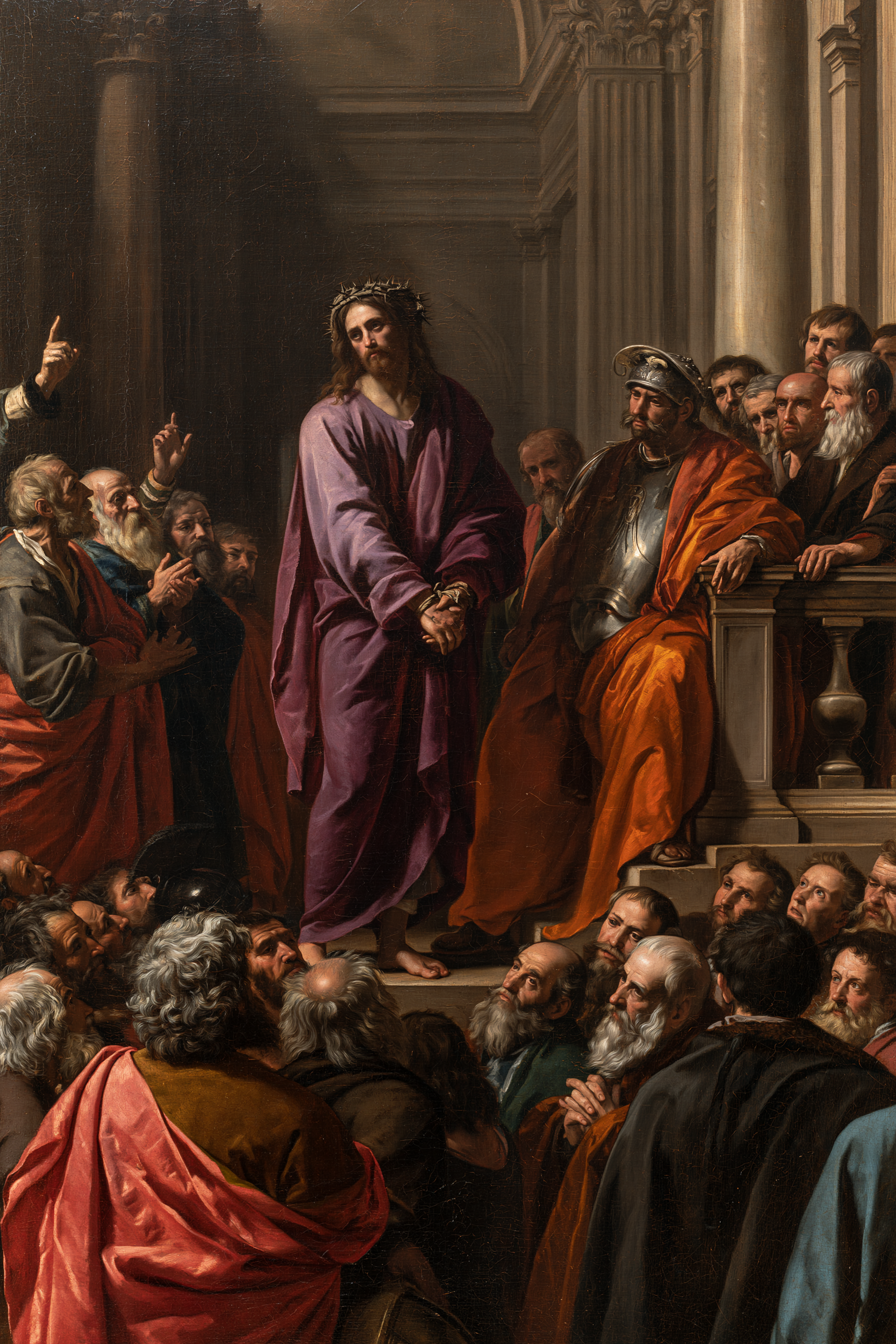 Ecce Homo — Vue monumentale sacrée · Portrait n° 12 — aperçu de la finition sélectionnée