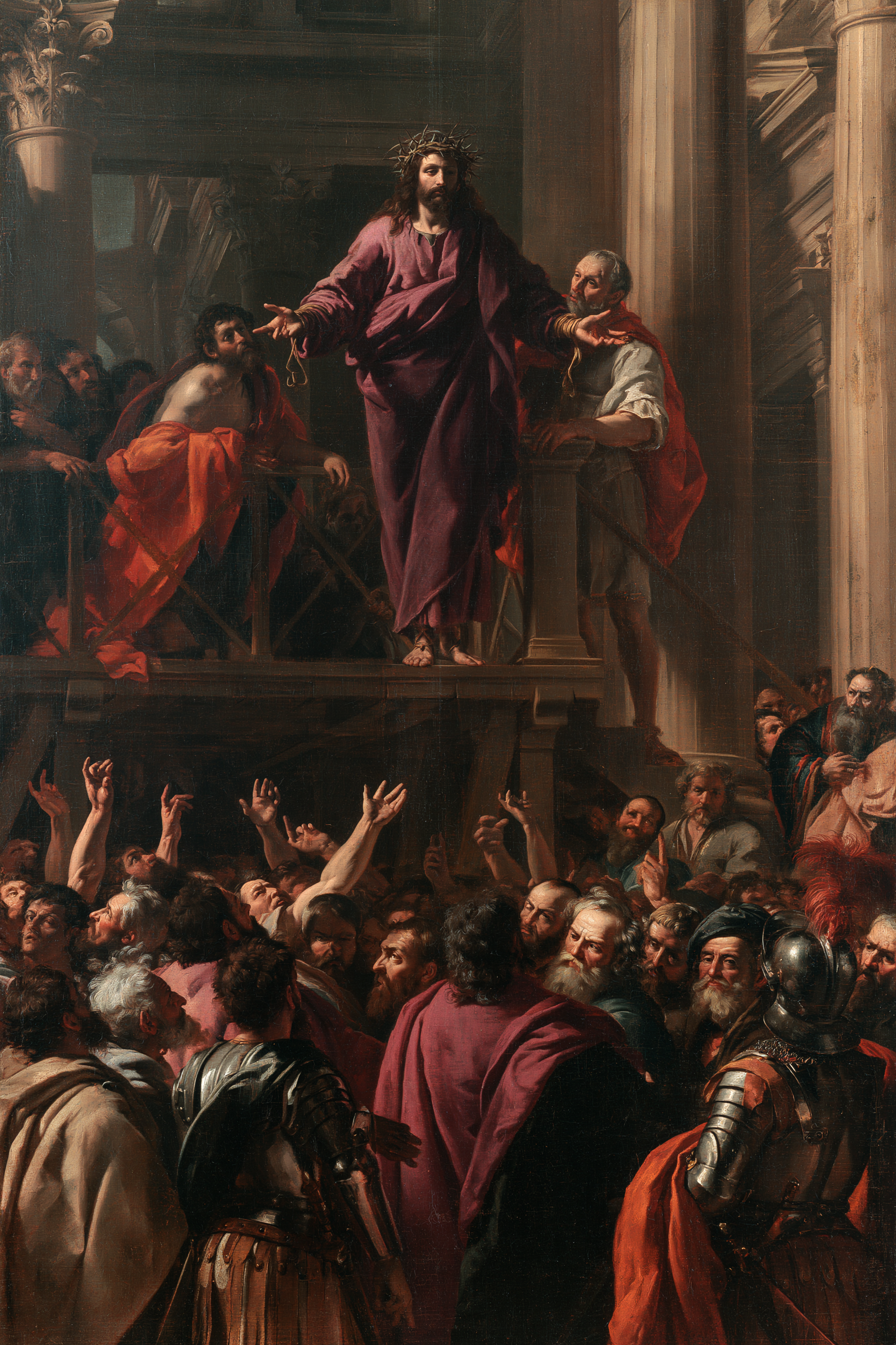 Ecce Homo — Vue monumentale sacrée · Portrait n° 13 — aperçu de la finition sélectionnée
