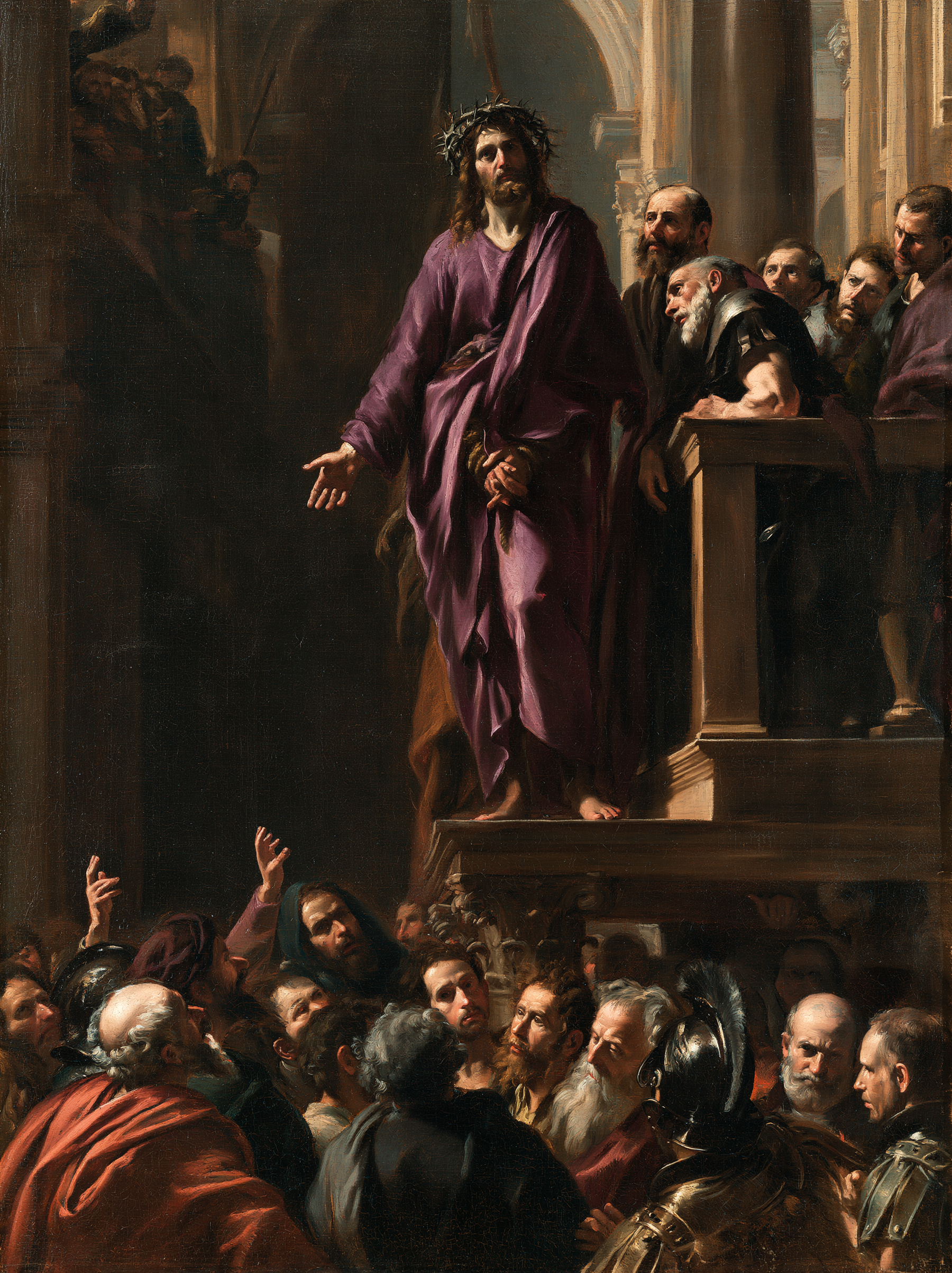 Ecce Homo — Vue monumentale sacrée · Portrait n° 15 — aperçu de la finition sélectionnée