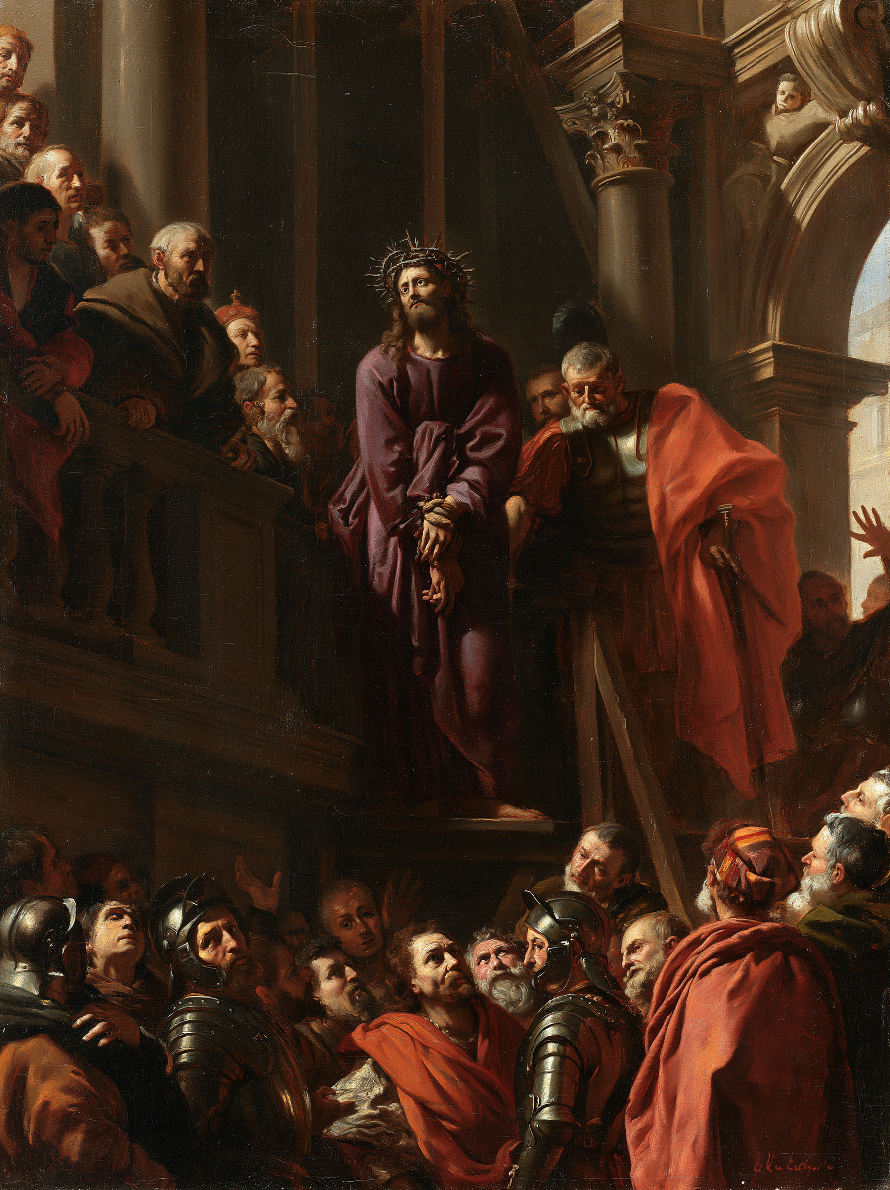 Ecce Homo — Vue monumentale sacrée · Portrait n° 16 — aperçu de la finition sélectionnée