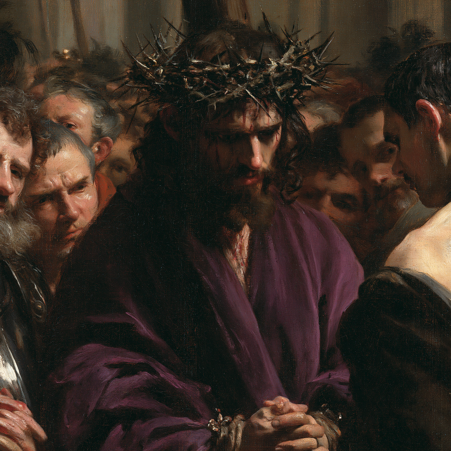 Ecce Homo — Vue rapprochée psychologique · Carré n° 4