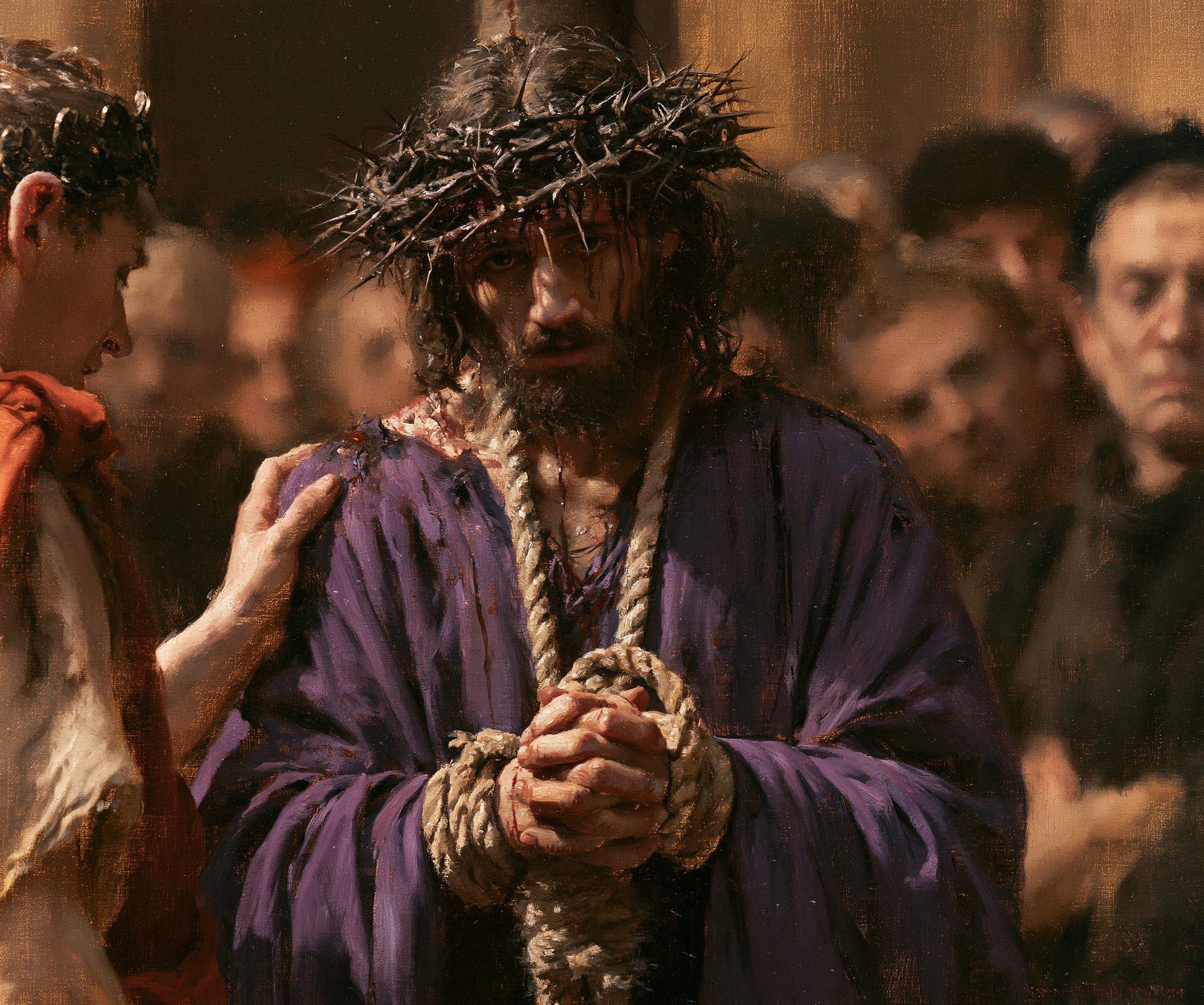 Ecce Homo — Vue rapprochée psychologique · Paysage n° 1 — aperçu de la finition sélectionnée
