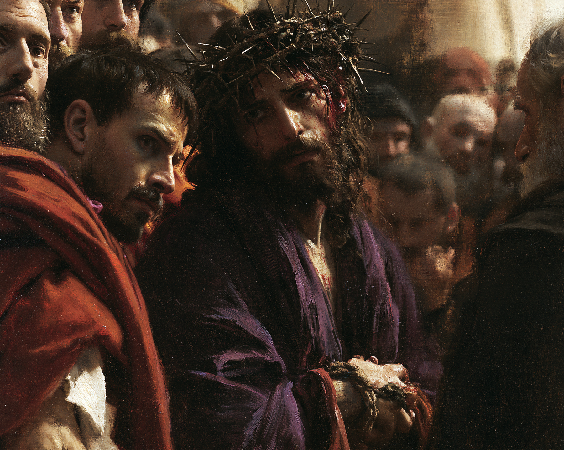 Ecce Homo — Vue rapprochée psychologique · Paysage n° 8 — aperçu de la finition sélectionnée