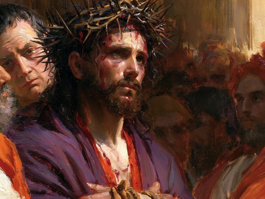 Ecce Homo — Vue rapprochée psychologique · Paysage n° 10
