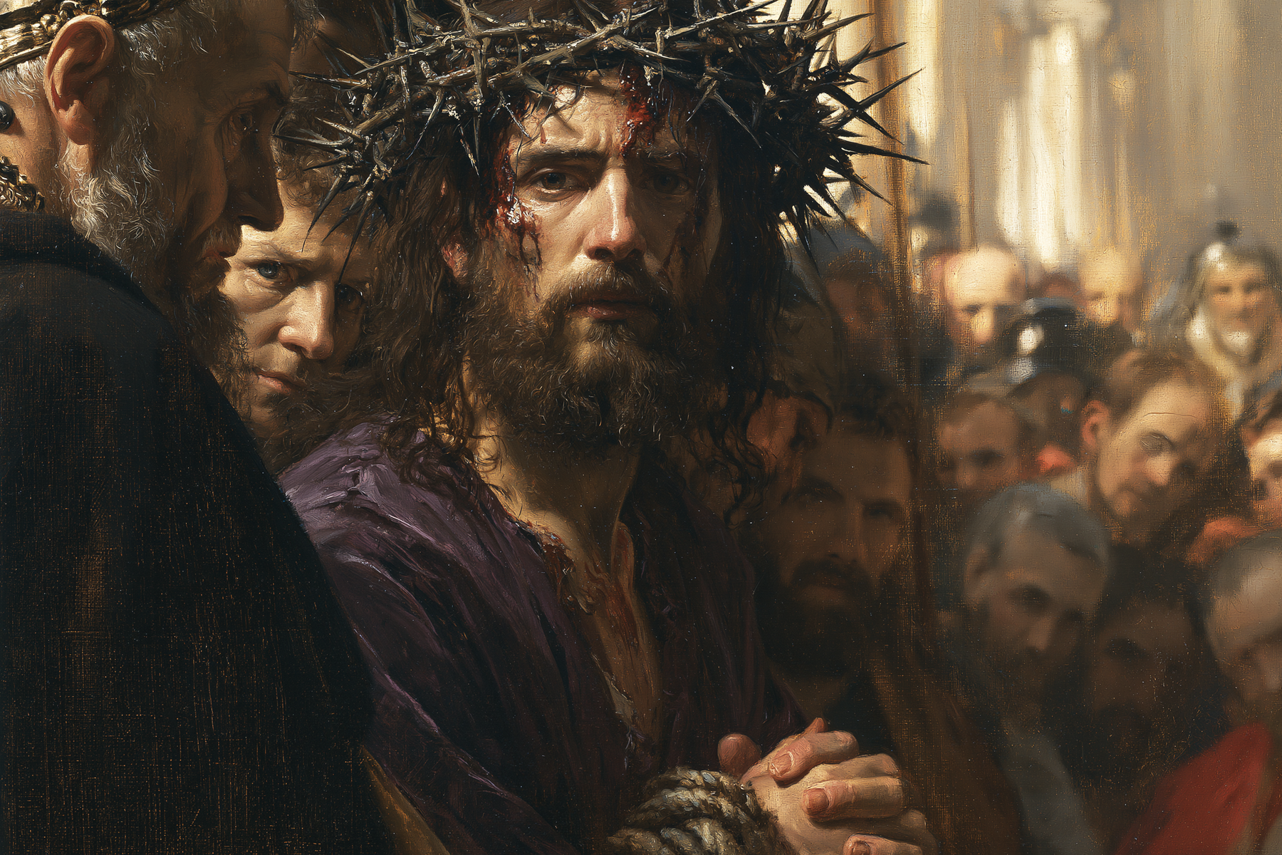 Ecce Homo — Vue rapprochée psychologique · Paysage n° 14 — aperçu de la finition sélectionnée